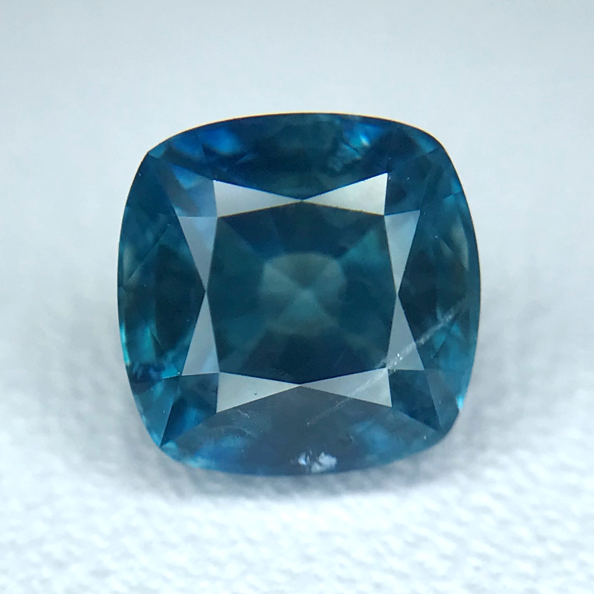 1.18ct Cushion Mixed Cut Sapphire