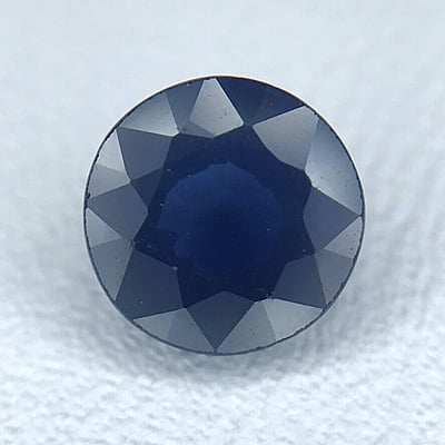 0.76ct Round Mixed Cut Sapphire 0.76ct Round Mixed Cut Sapphire