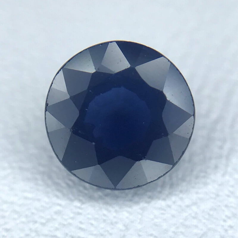 0.76ct Round Mixed Cut Sapphire 0.76ct Round Mixed Cut Sapphire