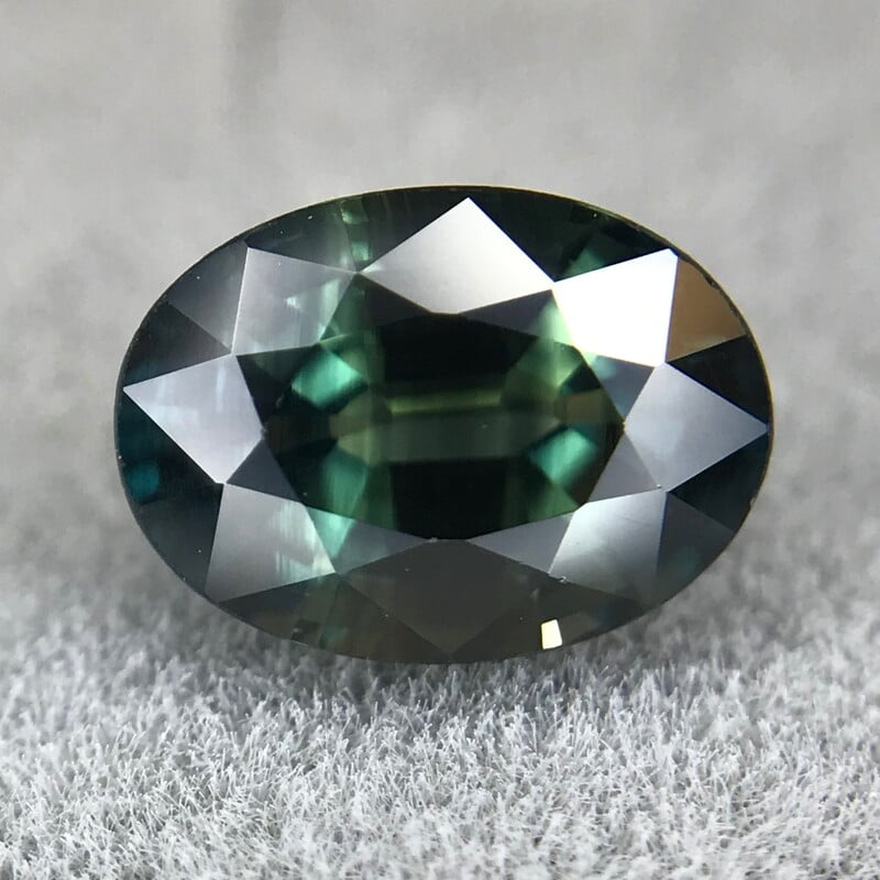 1.22ct Oval Mixed Cut Sapphire 1.22ct Oval Mixed Cut Sapphire