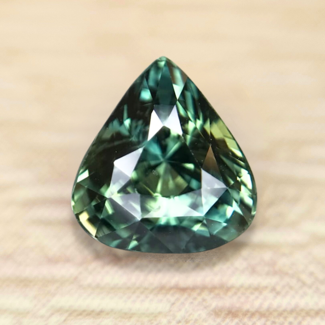 2.07ct Pear Mixed Cut Sapphire