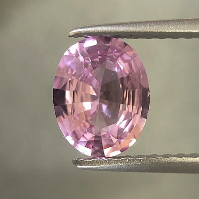 1.13ct Oval Mixed Cut Sapphire