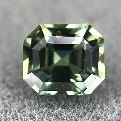 0.51ct Octagon Step Cut Sapphire