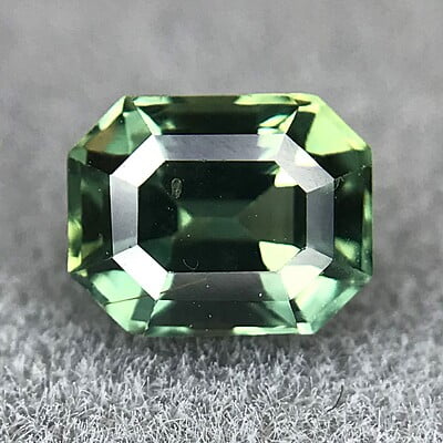 0.64ct Octagon Step Cut Sapphire