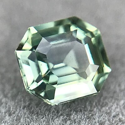 0.56ct Octagon Step Cut Sapphire