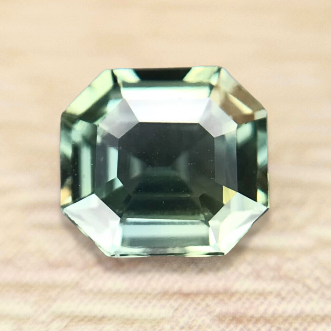 0.56ct Octagon Step Cut Sapphire