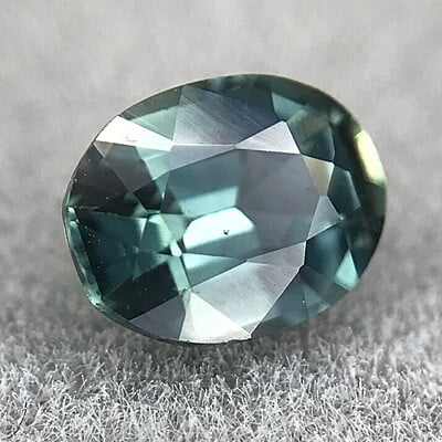 0.58ct Oval Mixed Cut Sapphire