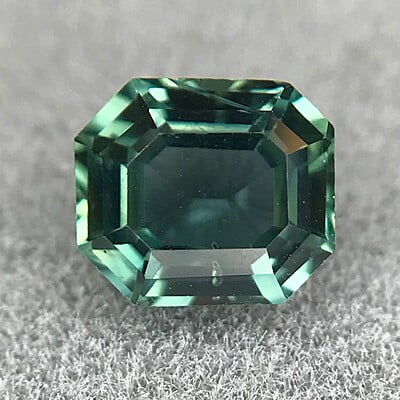 0.60ct Octagon Step Cut Sapphire