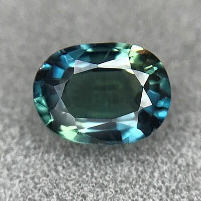 0.65ct Oval Mixed Cut Sapphire