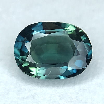 0.65ct Oval Mixed Cut Sapphire