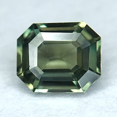 0.66ct Octagon Step Cut Sapphire