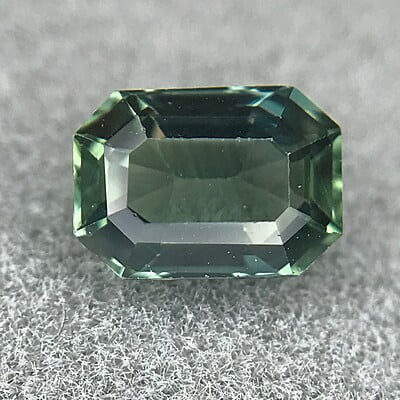 0.67ct Octagon Step Cut Sapphire