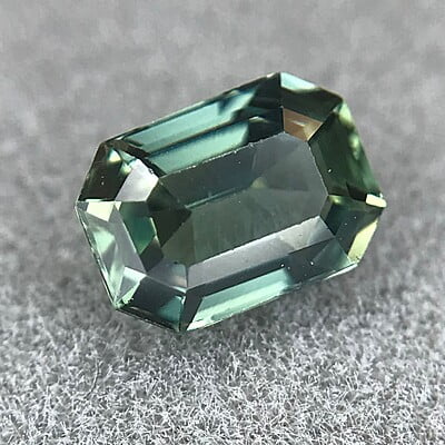 0.67ct Octagon Step Cut Sapphire