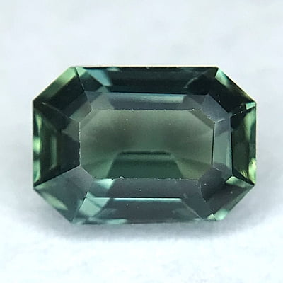0.67ct Octagon Step Cut Sapphire