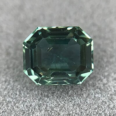 0.73ct Octagon Step Cut Sapphire