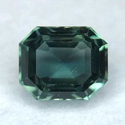 0.73ct Octagon Step Cut Sapphire