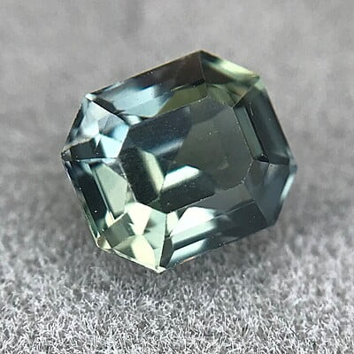 0.76ct Octagon Step Cut Sapphire