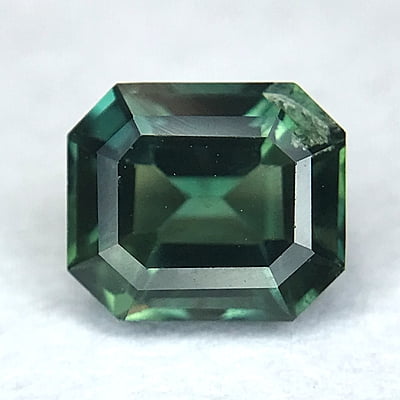 0.77ct Octagon Step Cut Sapphire