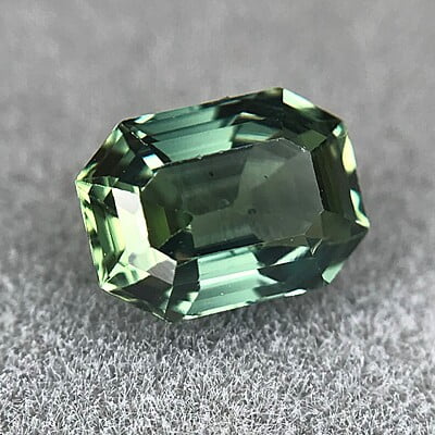 0.77ct Octagon Step Cut Sapphire