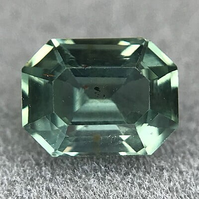 0.78ct Octagon Step Cut Sapphire