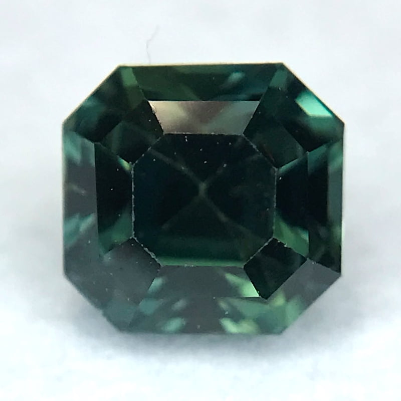 0.84ct Octagon Step Cut Sapphire