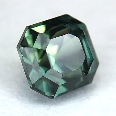 0.84ct Octagon Step Cut Sapphire