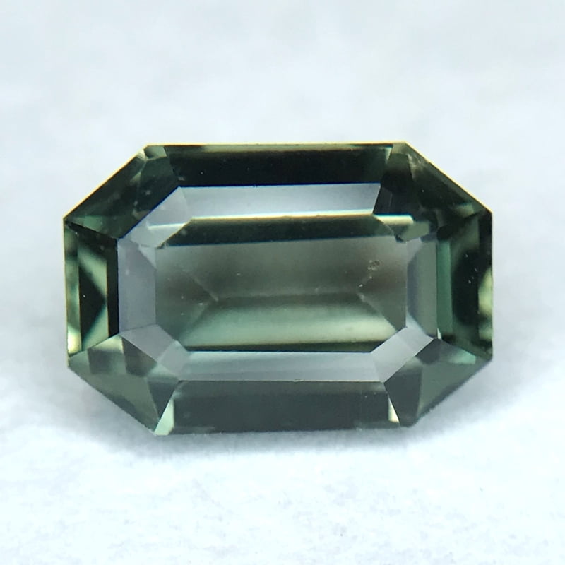 0.90ct Octagon Step Cut Sapphire