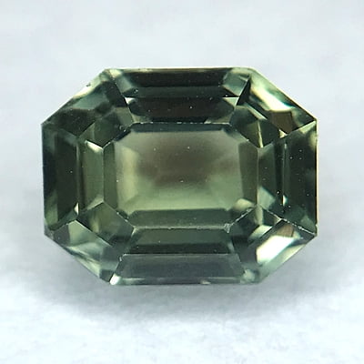0.99ct Octagon Step Cut Sapphire