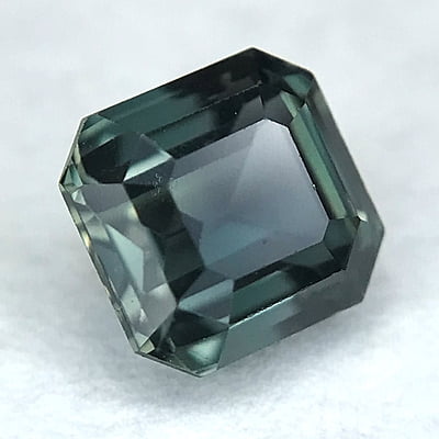 1.03ct Octagon Step Cut Sapphire