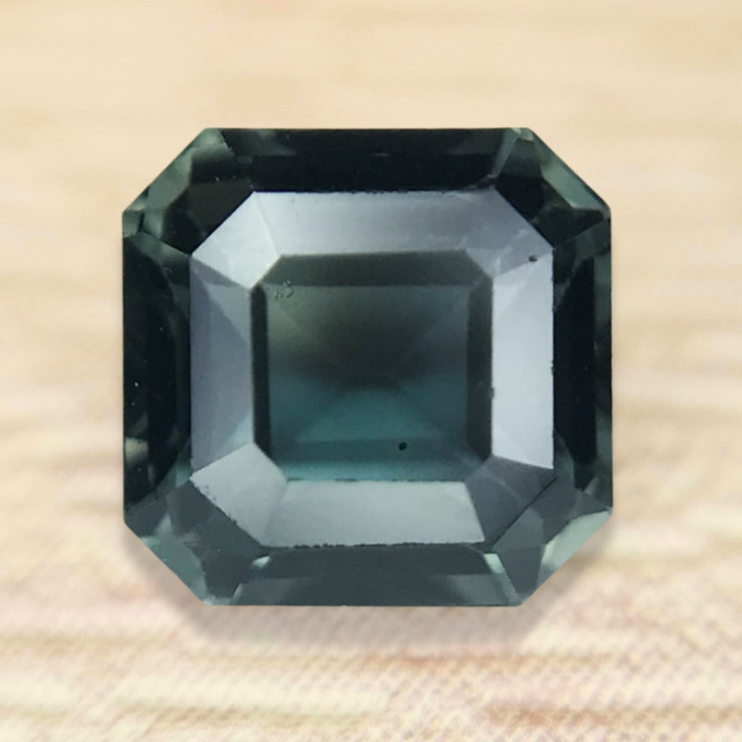 1.03ct Octagon Step Cut Sapphire