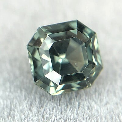 1.09ct Octagon Step Cut Sapphire