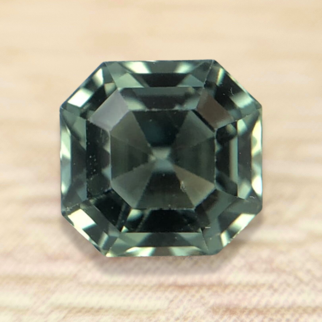 1.09ct Octagon Step Cut Sapphire