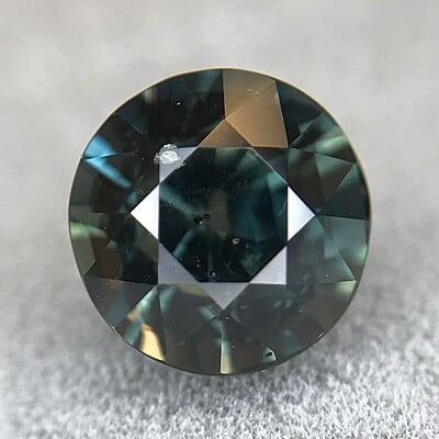 2.61ct Round Mixed Cut Sapphire