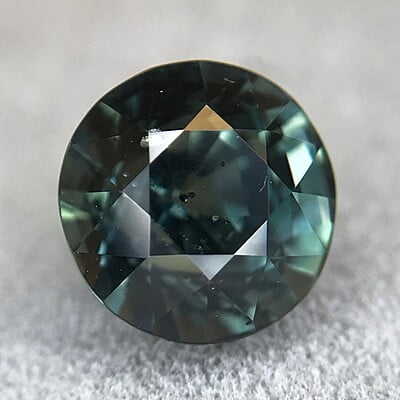 2.61ct Round Mixed Cut Sapphire