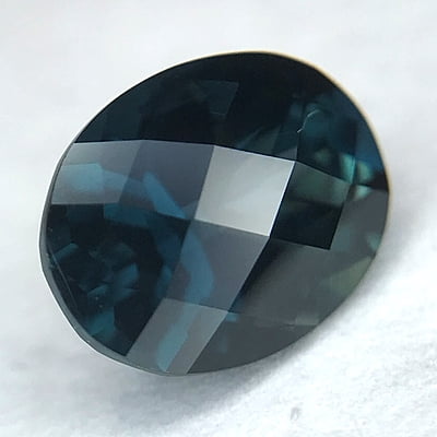 1.55ct Oval Checker Board Cut Sapphire 1.55ct Oval Checker Board Cut Sapphire