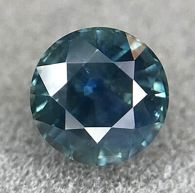 0.77ct Round Mixed Cut Sapphire