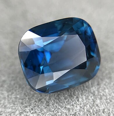 2.02ct Cushion Mixed Cut Sapphire