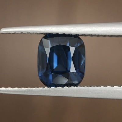 2.02ct Cushion Mixed Cut Sapphire