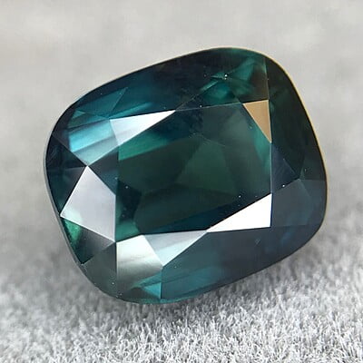 2.06ct Cushion Mixed Cut Sapphire