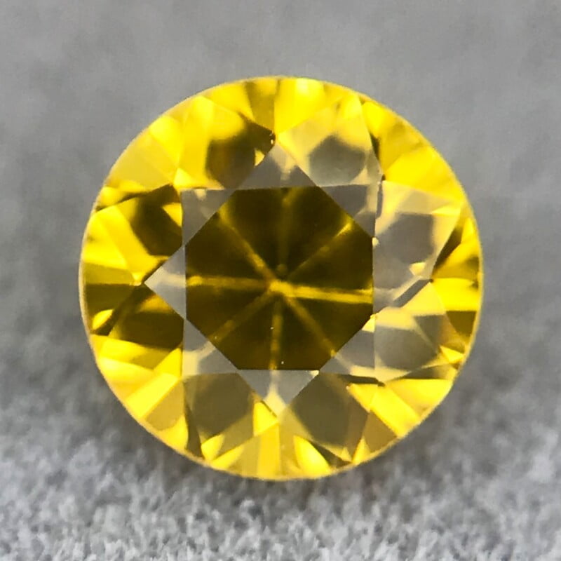 0.64ct Round Brilliant Cut Sapphire 0.64ct Round Brilliant Cut Sapphire