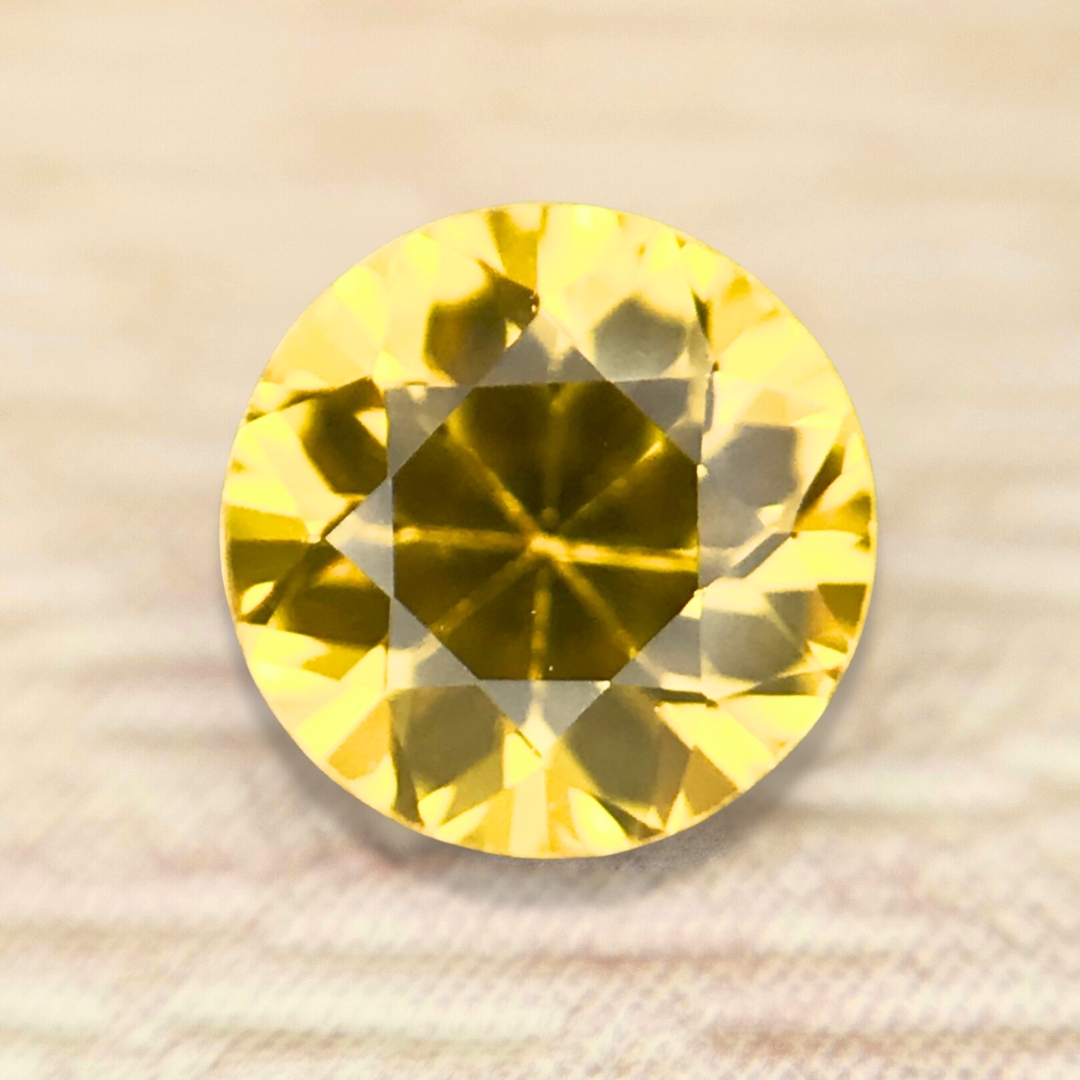 0.64ct Round Brilliant Cut Sapphire