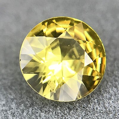 0.77ct Round Brilliant Cut Sapphire