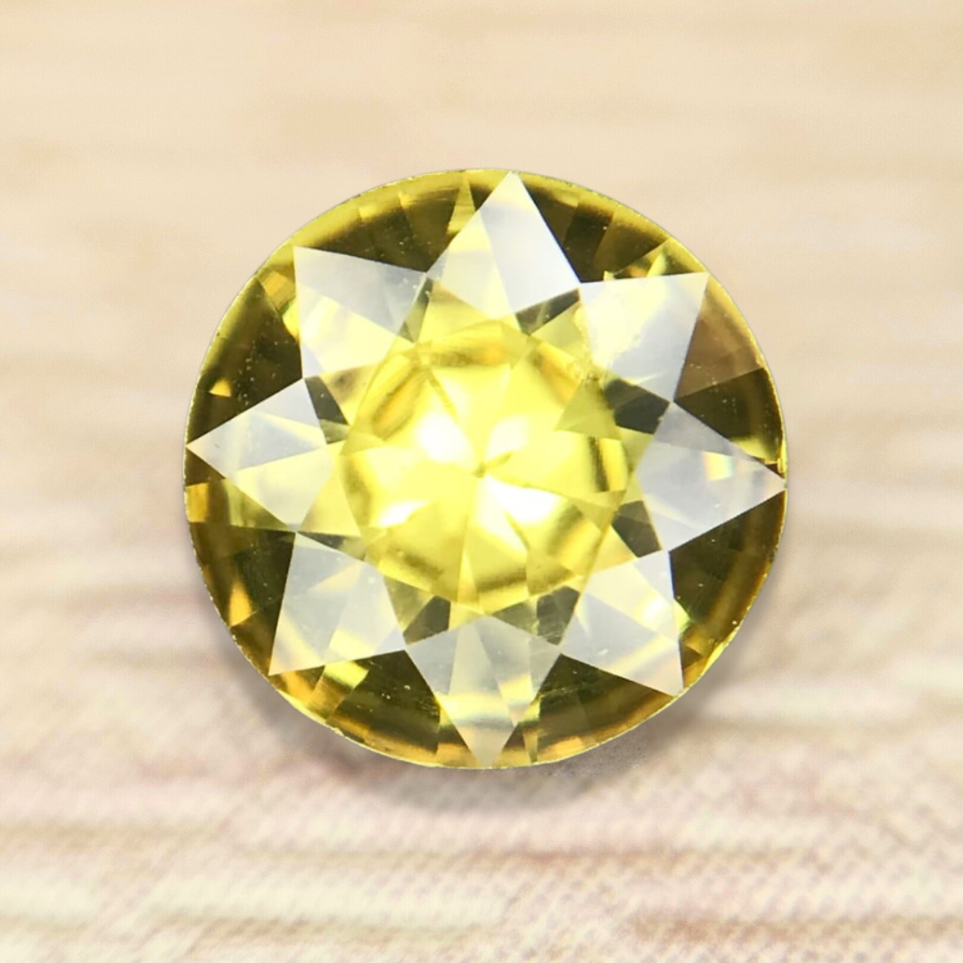 0.77ct Round Brilliant Cut Sapphire 0.77ct Round Brilliant Cut Sapphire