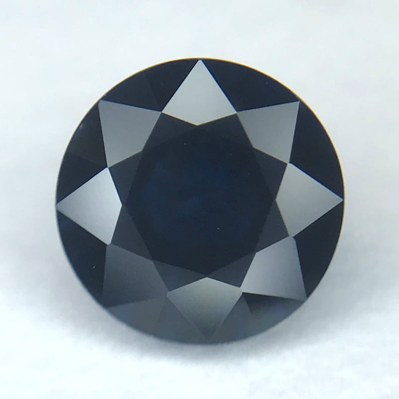 1.06ct Round Mixed Cut Sapphire 1.06ct Round Mixed Cut Sapphire