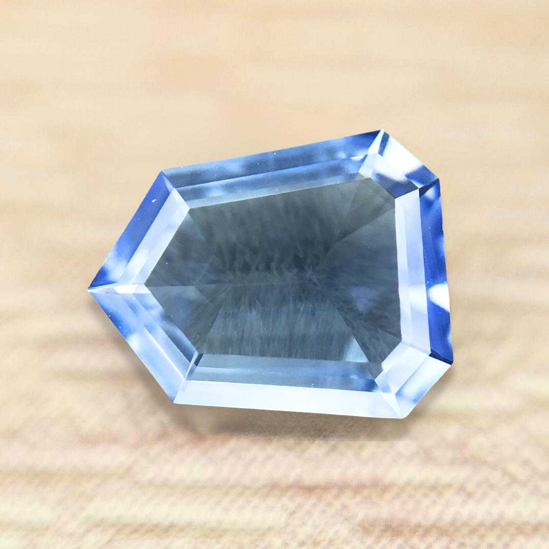1.14ct Fancy Step Cut Sapphire