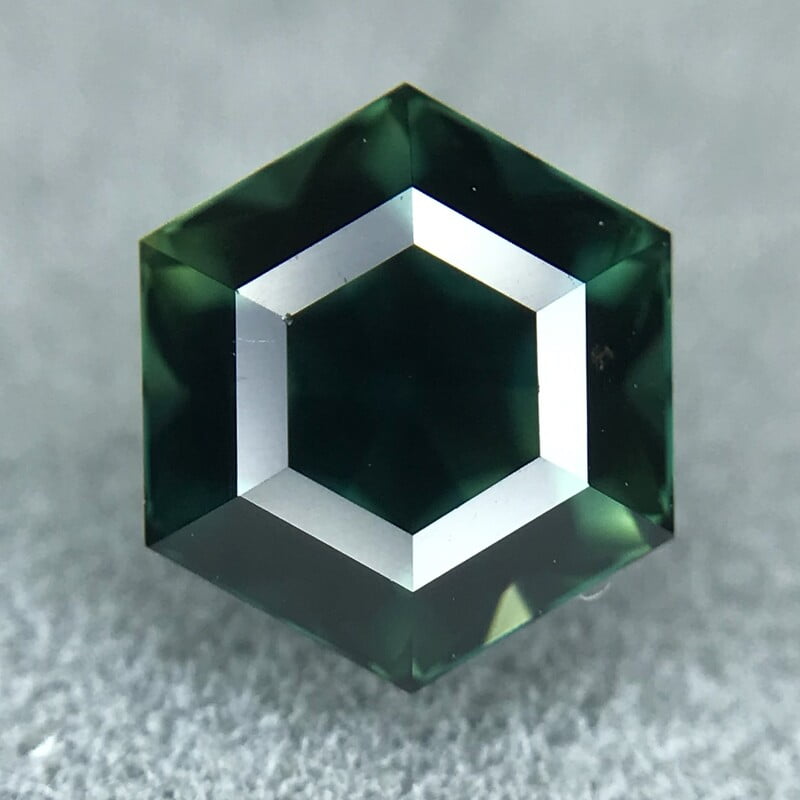 1.61ct Hexagon Step Cut Sapphire 1.61ct Hexagon Step Cut Sapphire