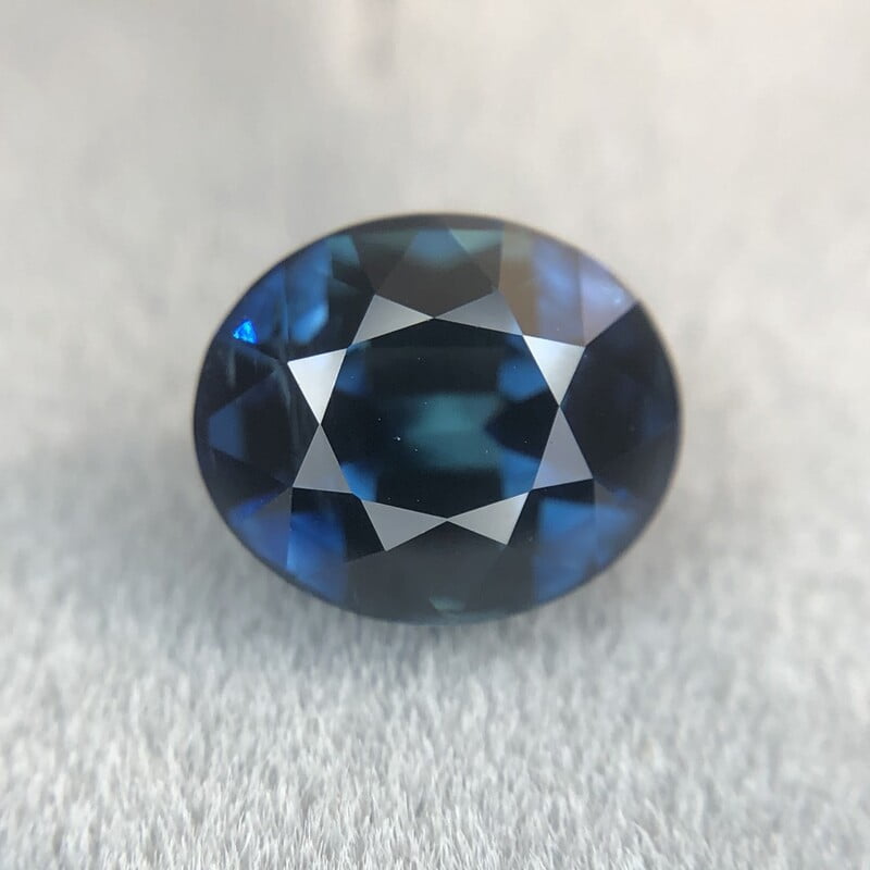 2.08ct Oval Mixed Cut Sapphire 2.08ct Oval Mixed Cut Sapphire
