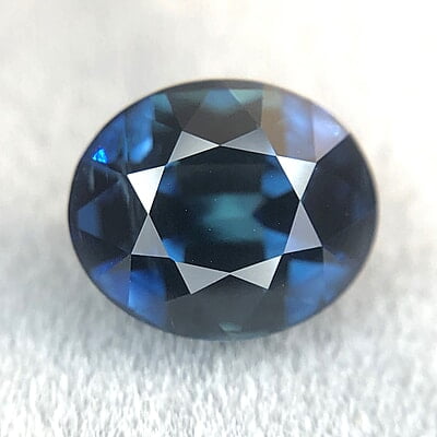 2.08ct Oval Mixed Cut Sapphire