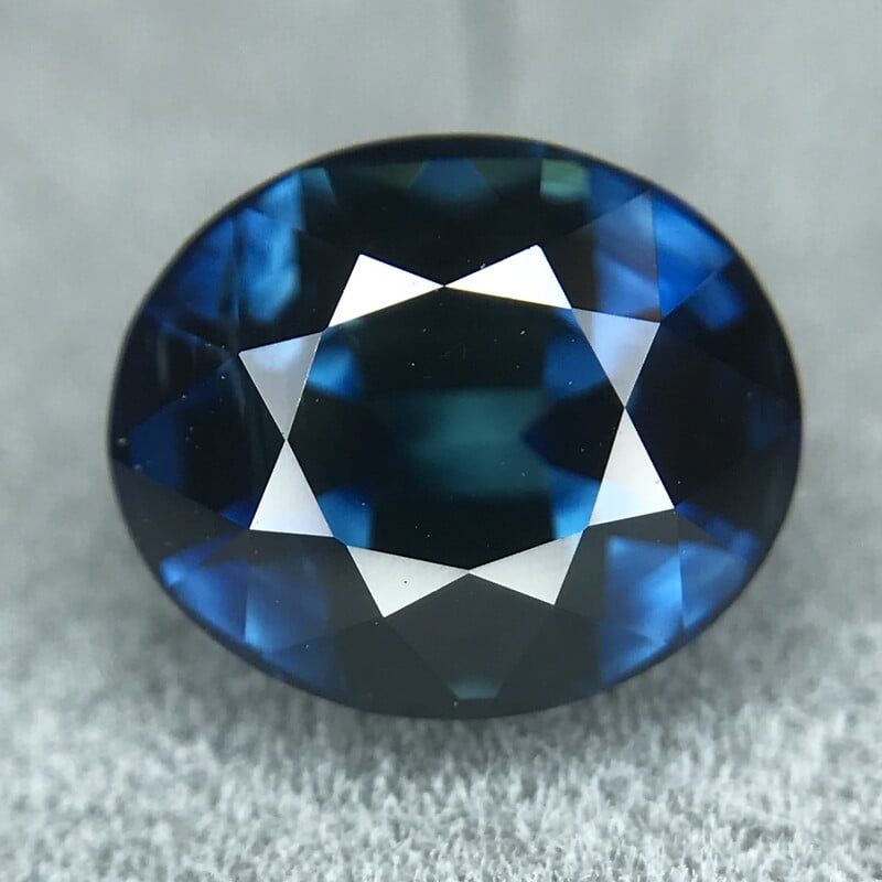 2.08ct Oval Mixed Cut Sapphire