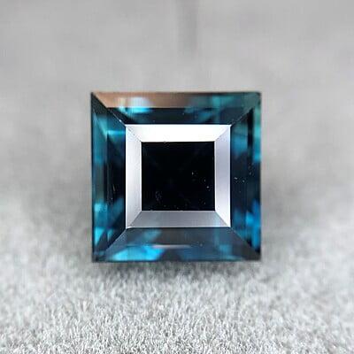 2.04ct Princess Brilliant Cut Sapphire